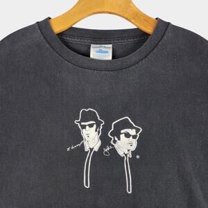 Vintage Blues Brothers House Of Blues Shirt Mens 2XL Black Mission From God Y2K